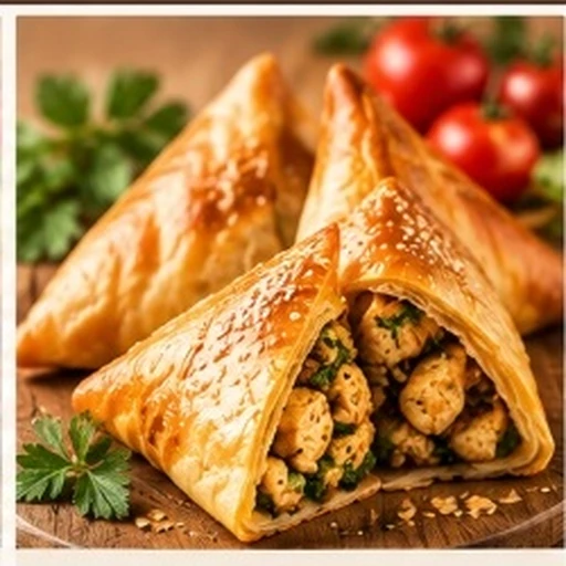 Briouate poulet fromage