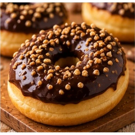 Donut au chocolat