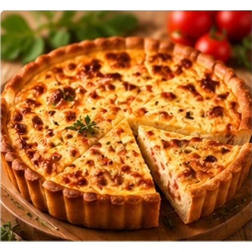 Quiche viande hachée moyenne