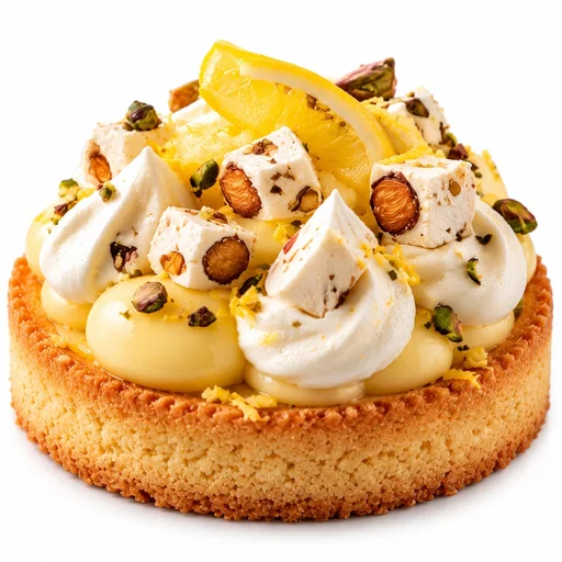 Sablé nougat citron
