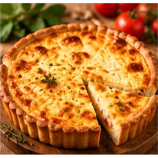Quiche saumon moyenne